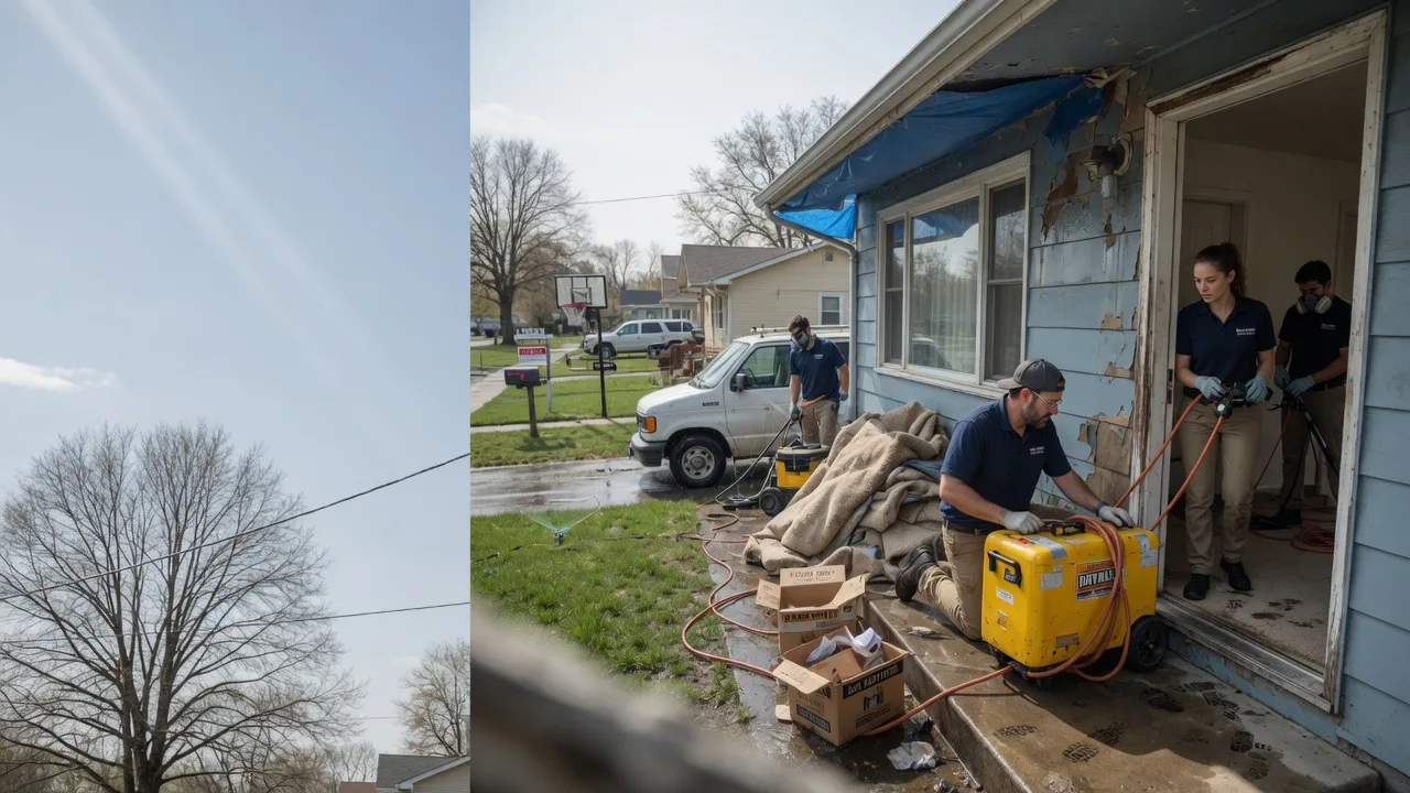 Basement Flood Cleanup in Webber, KS near me